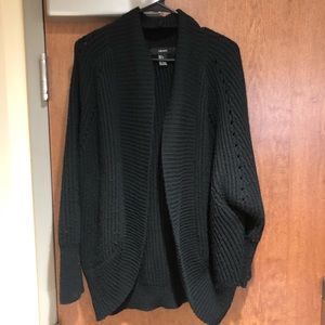 Large Oversized Comfy Black Cardigan
